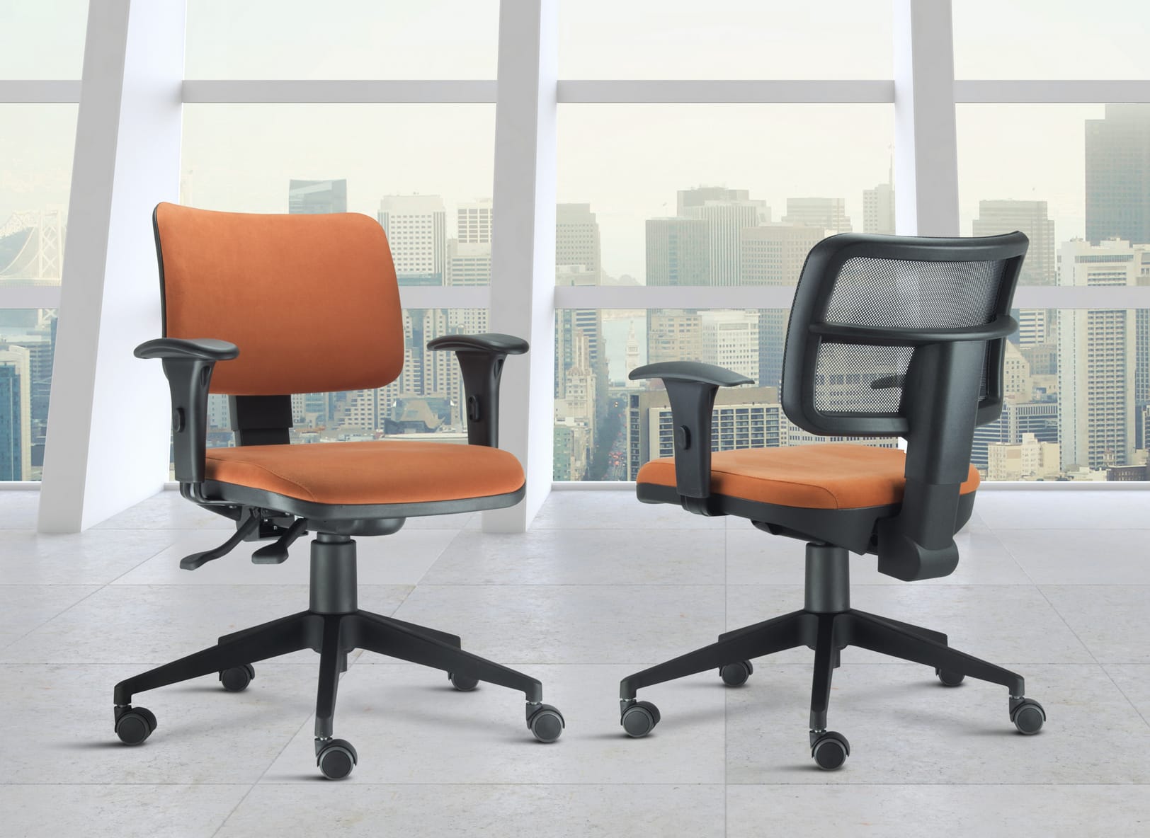 serie 150 hmob cadeiras de alta performance e perfeito ergonomia, desenvolvidas para longa permanência