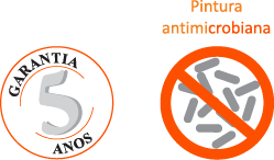 selo pintura antimicrobiana e selo de 5 anos de garantia hmob mobiliario para escritorio lockers
