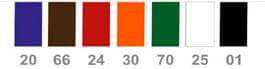 cores poli 50